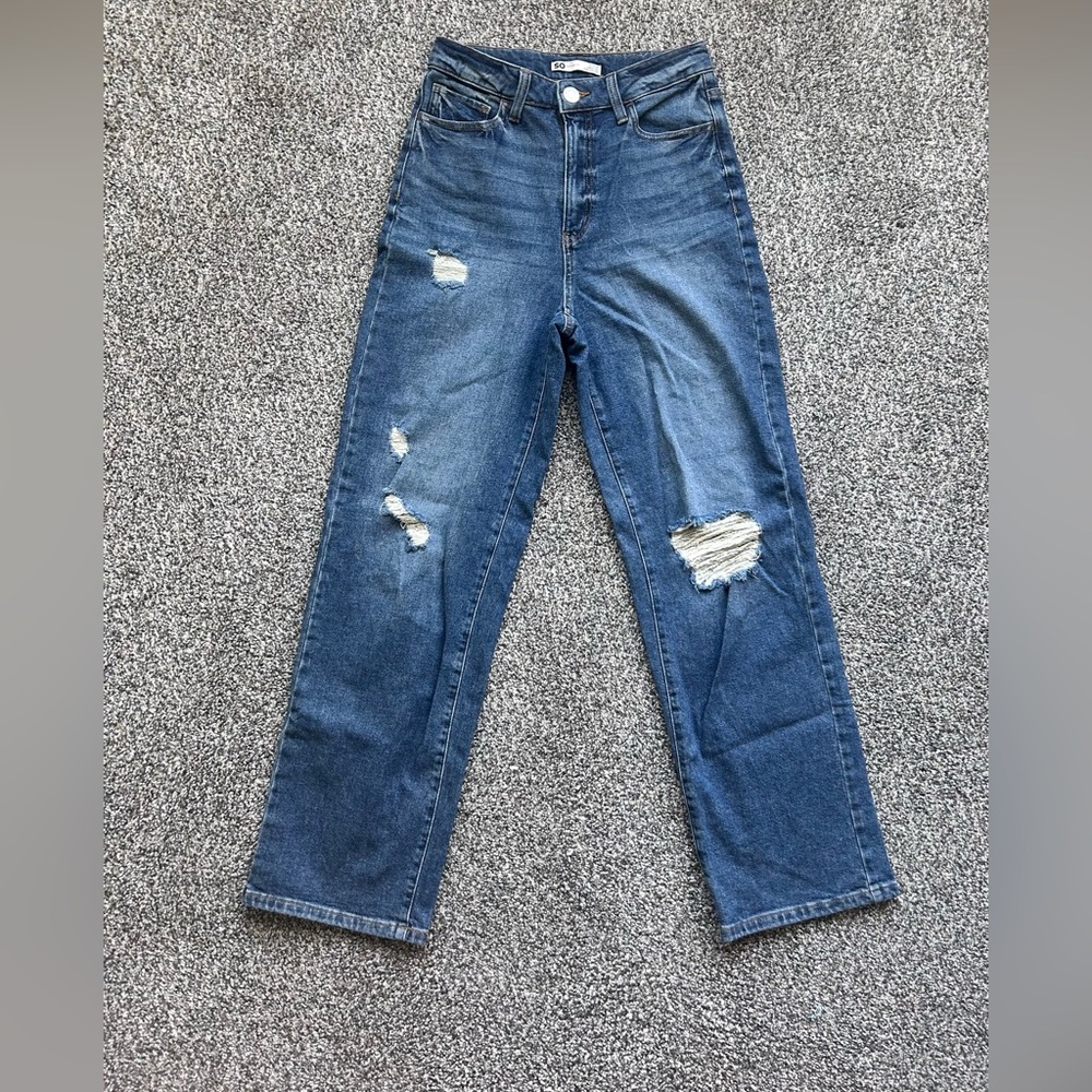 SO Good for life Women’s Baggy Dad Jeans Size 27, 5